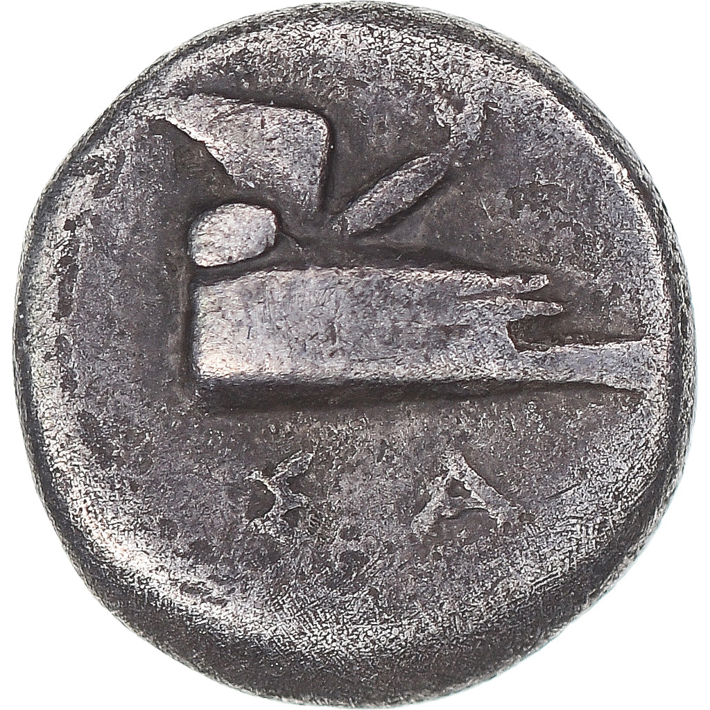 Coin, Ionia, Diobol, 400-350 BC, Samos, VF(30-35), Silver, SNG-Cop:1690