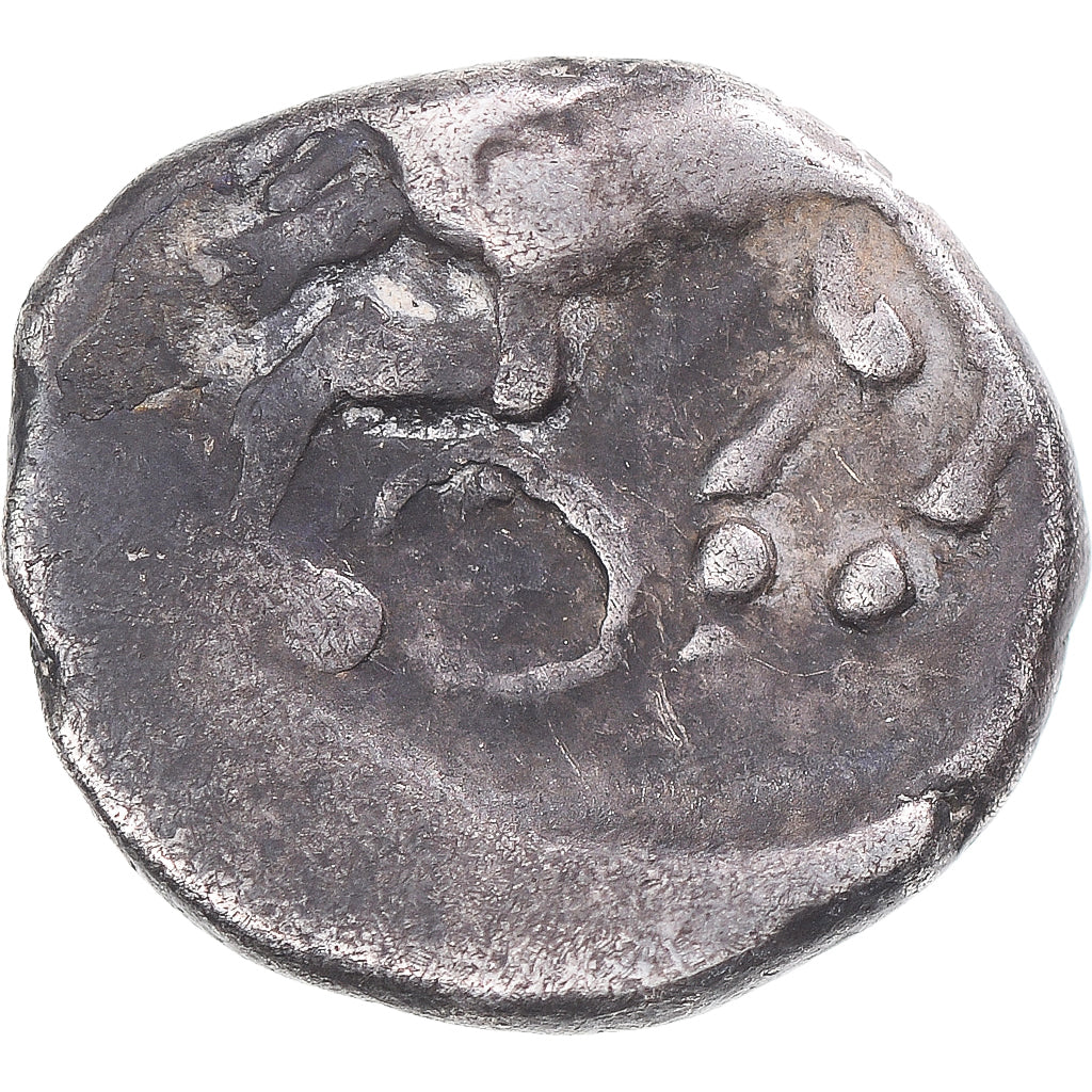 Coin, Aedui, Denier, 1st century BC, VF(30-35), Silver