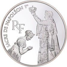 Coin, France, Sacre de Napoléon Ier, Bicentenaire du Musée du Louvre, 100