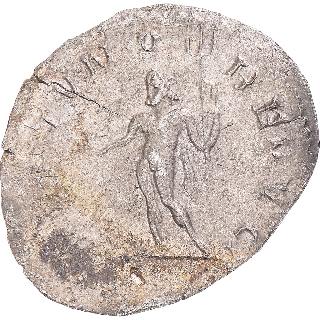Moneda, Postumus, Antoninianus, 260-269, Trier or Cologne, MBC+, Vellón, RIC:76