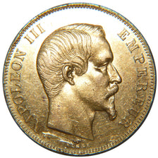 FRANCE, Napoléon III, 50 Francs, 1857, Paris, EF(40-45), Gold, Gadoury #1111, 1.