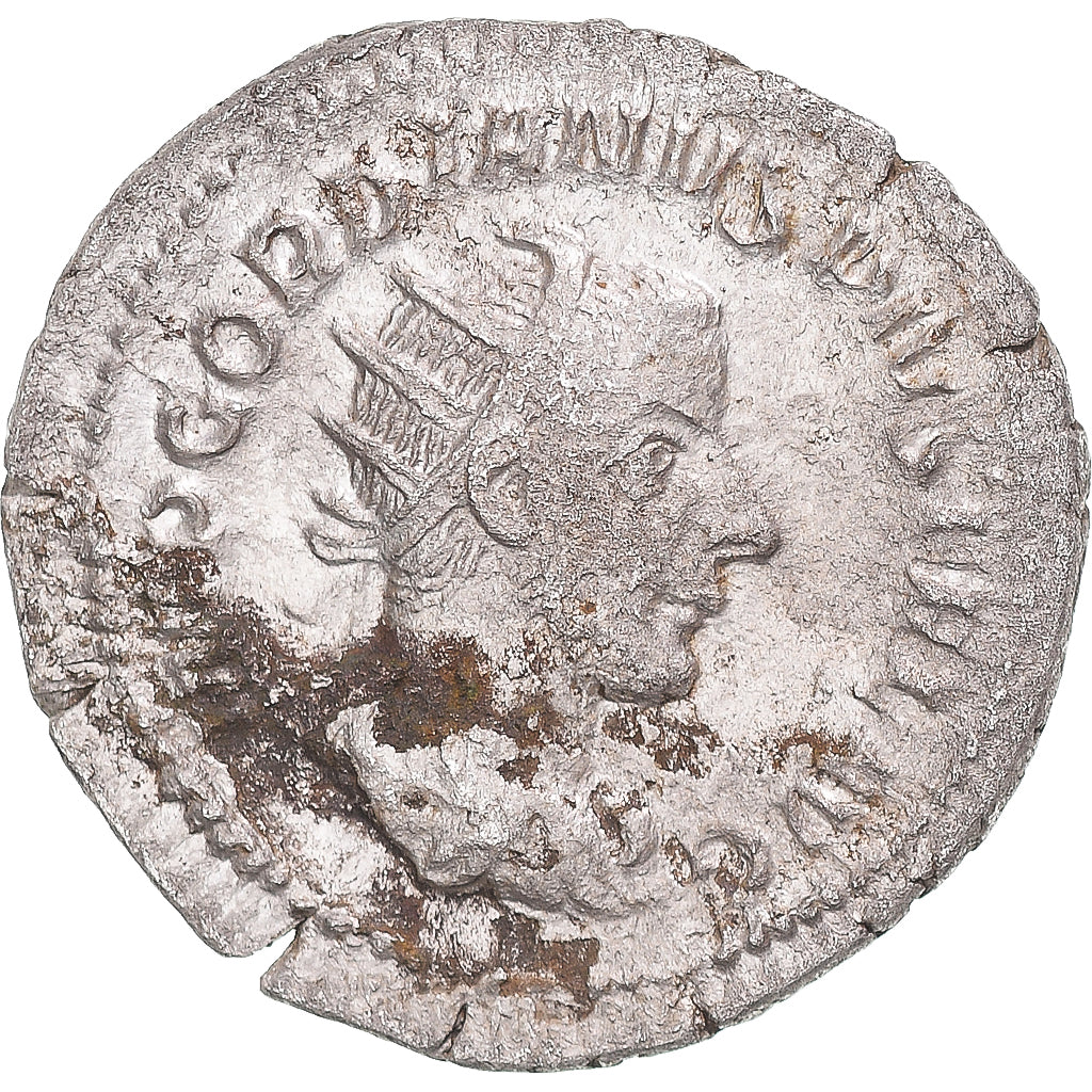 Münze, Gordian III, Antoninianus, 243-244, Rome, S+, Billon, RIC:154