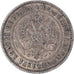 Moeda, Finlândia, Alexander III, Markka, 1890, Helsinki, VF(30-35), Prata