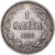 Moneda, Finlandia, Alexander III, Markka, 1890, Helsinki, MBC, Plata, KM:3.2