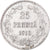 Moneda, Finlandia, Nicholas II, 25 Penniä, 1916, Helsinki, MBC, Plata, KM:6.2