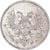 Moneda, Finlandia, Nicholas II, 25 Penniä, 1917, Helsinki, MBC+, Plata, KM:6.2