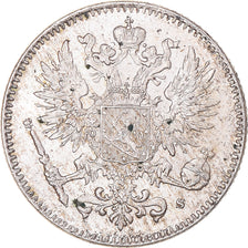 Monnaie, Finlande, Nicholas II, 50 Penniä, 1917, Helsinki, SUP, Argent, KM:2.2