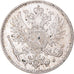 Monnaie, Finlande, Nicholas II, 50 Penniä, 1917, Helsinki, SUP, Argent, KM:2.2