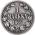 Moneta, Finlandia, Alexander II, Markka, 1866, Helsinki, BB, Argento, KM:3.1