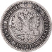Coin, Finland, Alexander II, Markka, 1866, Helsinki, EF(40-45), Silver, KM:3.1