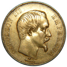 Francia, Napoleon III, Napoléon III, 50 Francs, 1857, Paris, BB, Oro, Gadour...