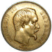 Francia, Napoleon III, Napoléon III, 50 Francs, 1857, Paris, BB, Oro, Gadour...