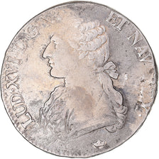 Moneta, Francia, Louis XVI, Ecu aux branches d'olivier, 1788, Toulouse, MB+