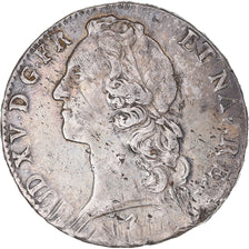 Munten, Frankrijk, Louis XV, Écu au bandeau, 1759, Paris, 2nd semestre, FR+