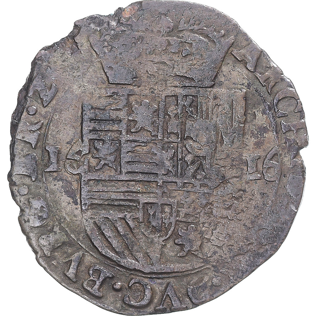 Munten, Lage Spaanse landen, Albert & Isabella, Stuiver, 1616, Uncertain Mint