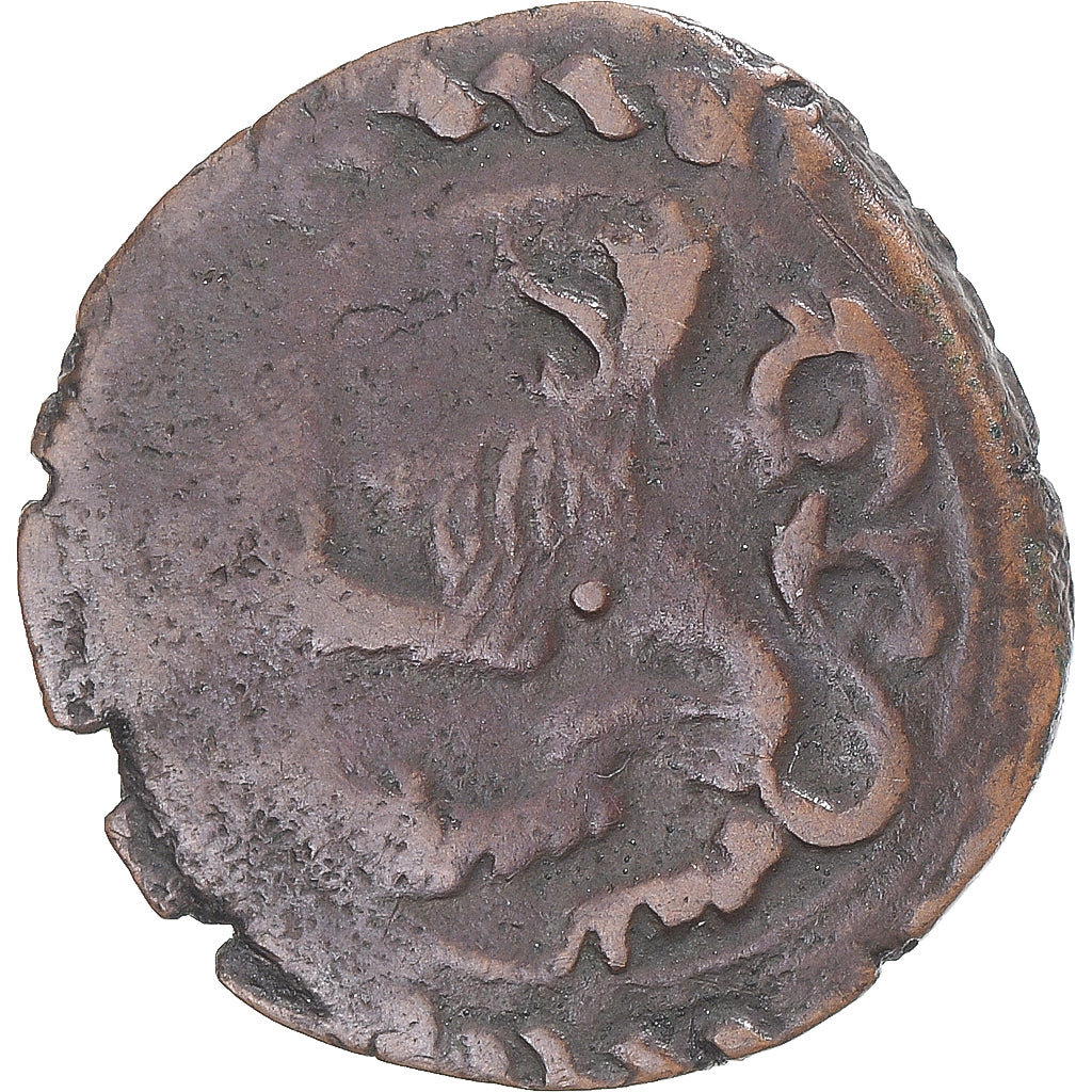 Moneda, Bélgica, Charles Quint, Korte, 1550, Maastricht, BC+, Cobre