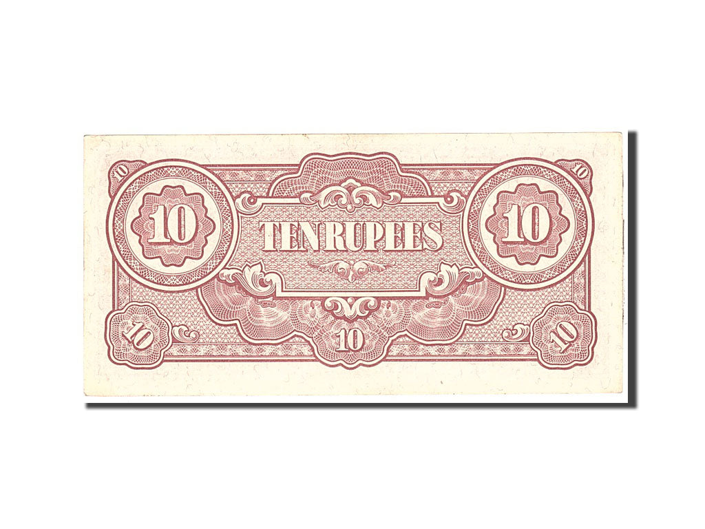 Banknote, Burma, 10 Rupees, 1942-1944, Undated, KM:16a, UNC(65-70)