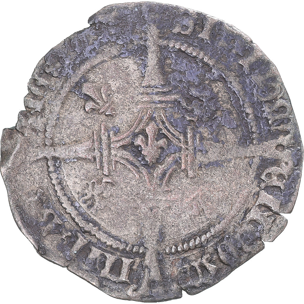 Moeda, Bélgica, Charles Quint, Gros, 1545-1553, Bruges, VF(20-25), Prata