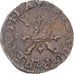 Monnaie, Pays-Bas espagnols, Philippe II, Duit, 1565-1568, Bruges, TTB, Cuivre