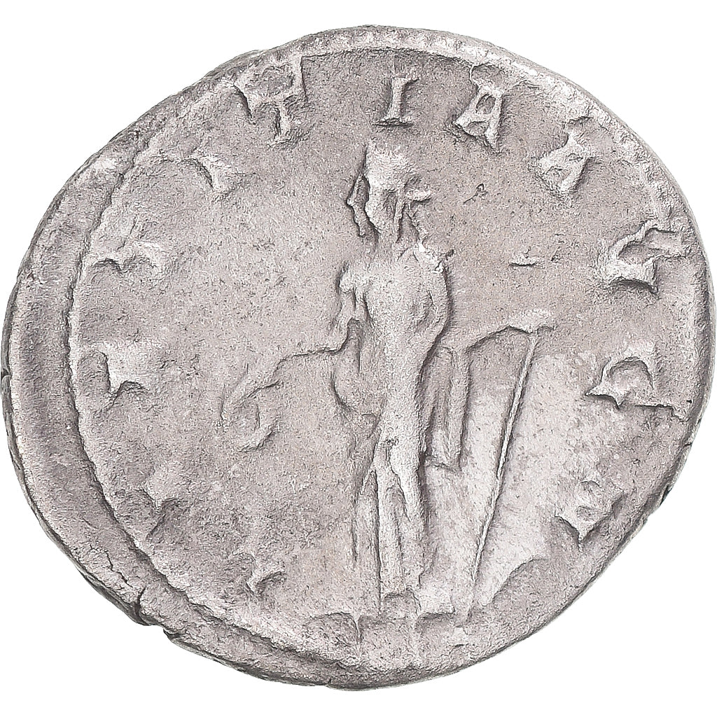 Moneda, Gordian III, Antoninianus, 241-243, Rome, BC+, Vellón, RIC:86