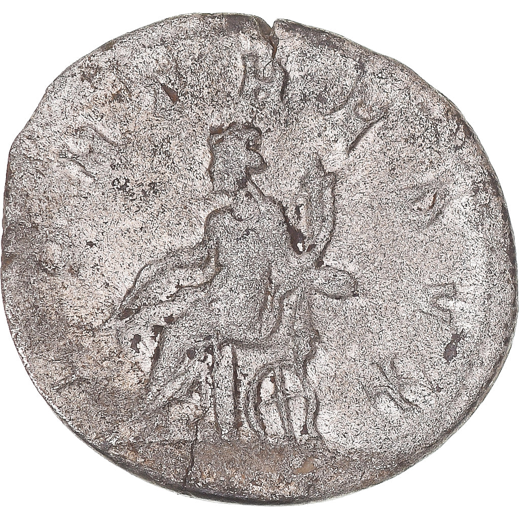 Moneda, Gordian III, Antoninianus, 243-244, Rome, BC+, Vellón, RIC:86