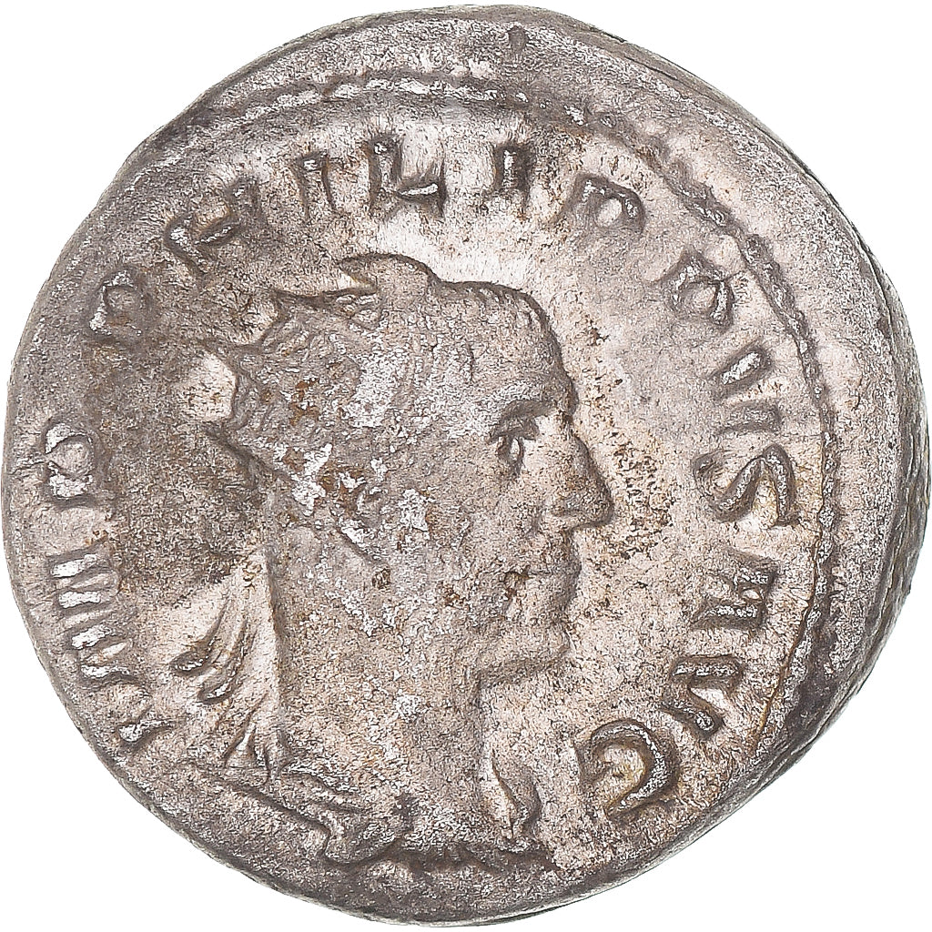 Munten, Philippus I Arabs, Antoninianus, 247-249, Rome, FR+, Billon, RIC:59