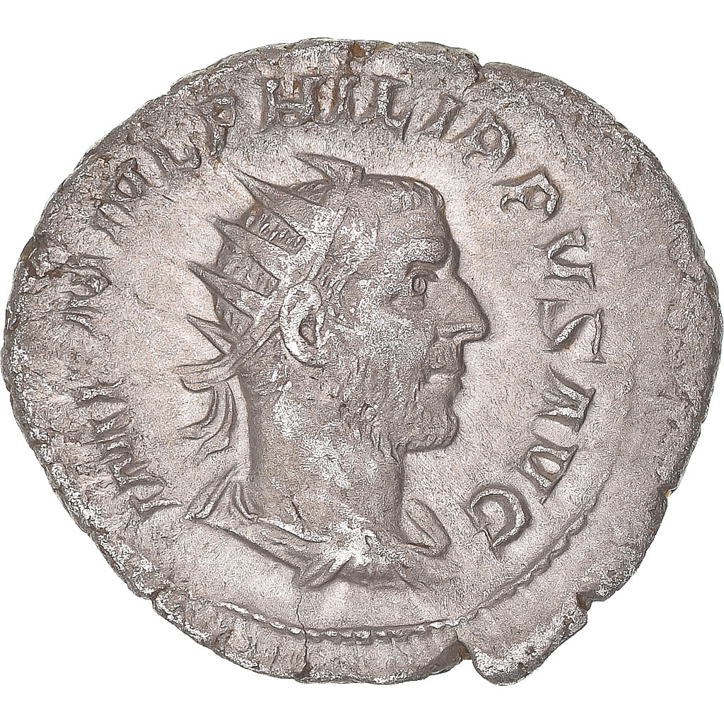 Coin, Philip I, Antoninianus, 244-247, Rome, VF(30-35), Billon, RIC:28