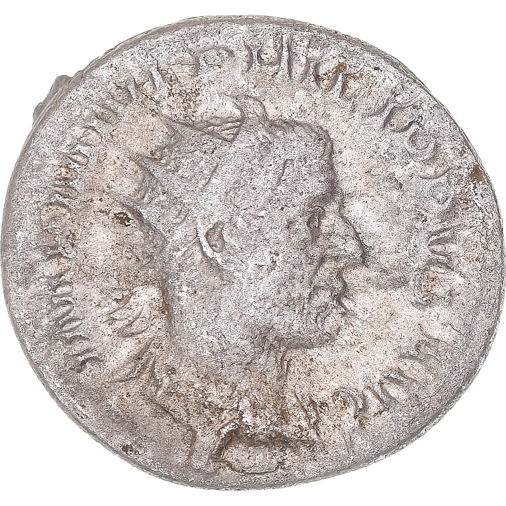 Moneda, Philip I, Antoninianus, 244-247, Rome, BC+, Vellón, RIC:50