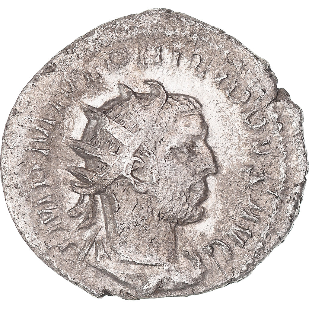 Moneda, Philip I, Antoninianus, 244-247, Rome, MBC+, Vellón, RIC:51