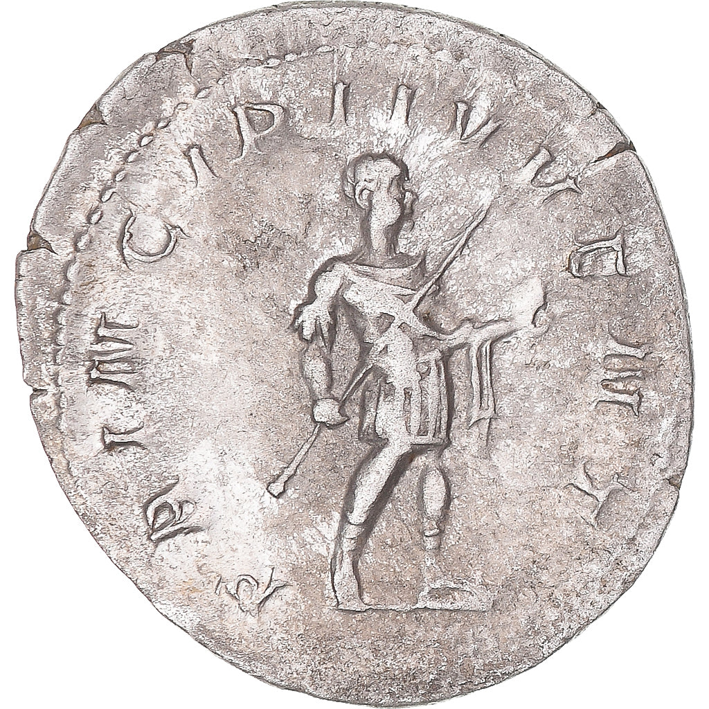 Coin, Philip II, Antoninianus, 244-246, Rome, VF(30-35), Billon, RIC:216