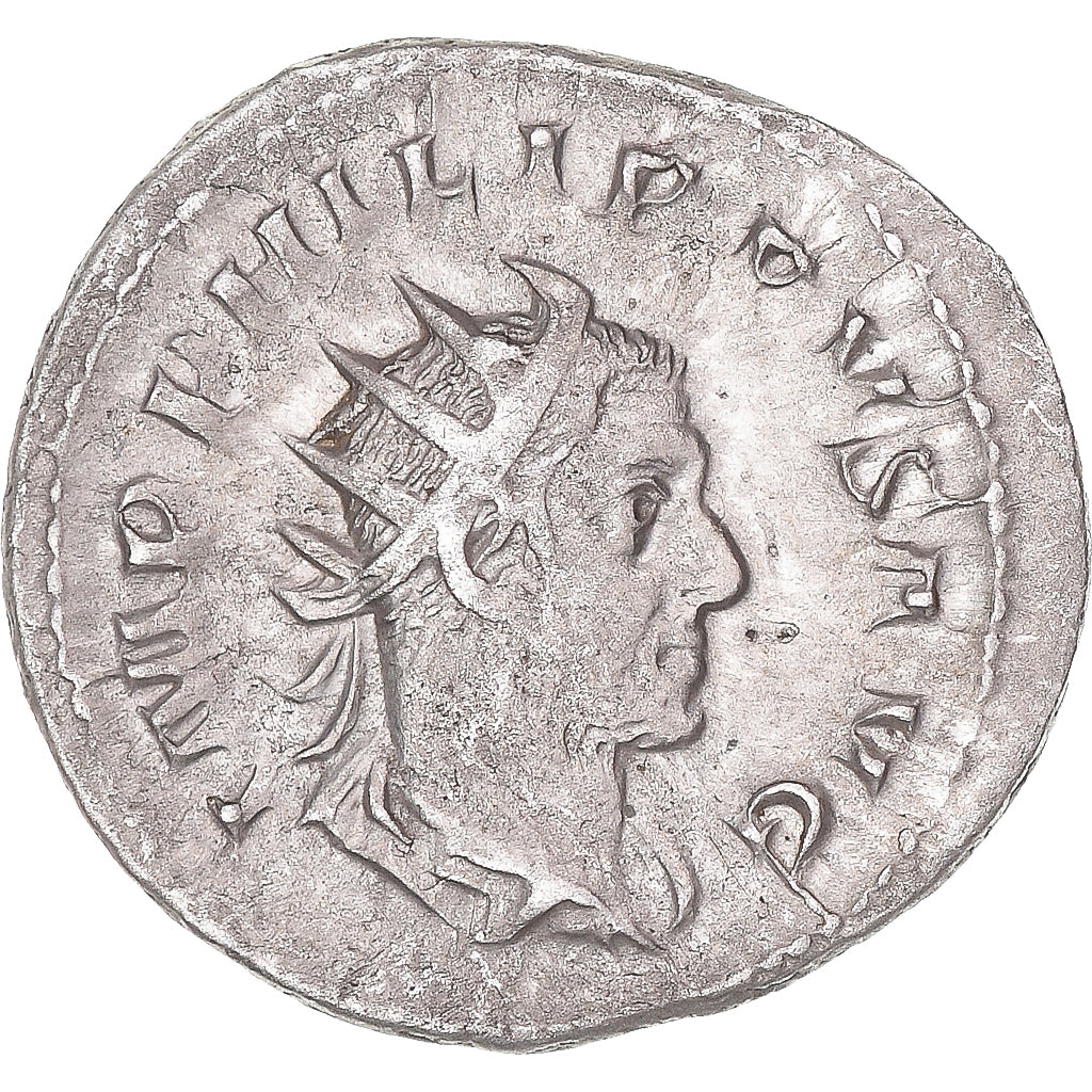 Moneda, Philip I, Antoninianus, 247-249, Rome, MBC, Vellón, RIC:65