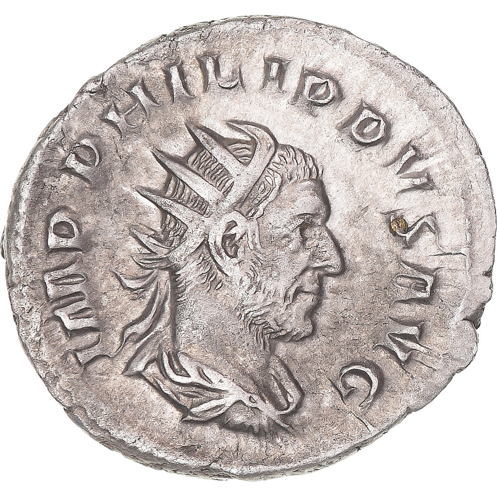 Moneda, Philip I, Antoninianus, 247-249, Rome, MBC+, Vellón, RIC:65