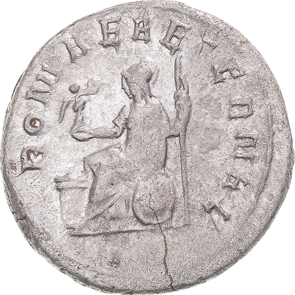 Moneda, Philip I, Antoninianus, 244-247, Rome, BC+, Vellón, RIC:44