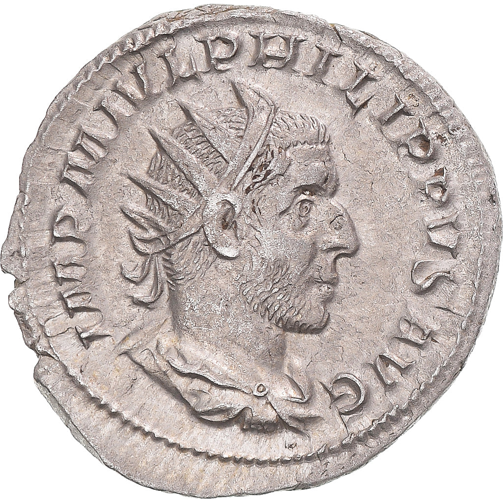 Moneda, Philip I, Antoninianus, 244-247, Rome, MBC+, Vellón, RIC:44