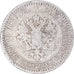 Coin, Finland, Alexander II, Markka, 1866, Helsinki, VF(30-35), Silver, KM:3.1