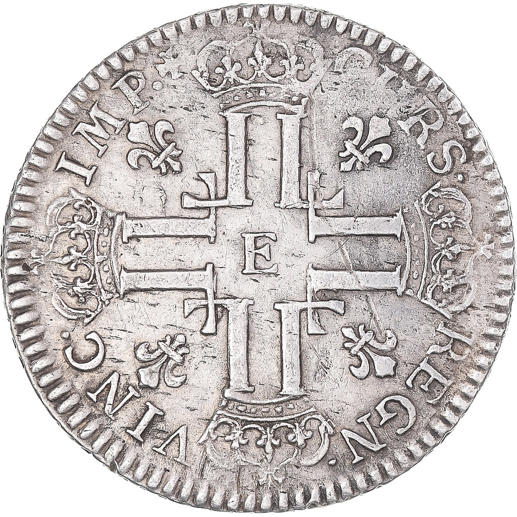 Münze, Frankreich, Louis XV, Petit Louis d'Argent, 1720, Tours, Rare, SS