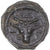 Monnaie, Rèmes, Potin au bucrane, Ier siècle AV JC, TB+, Bronze, Latour:8351