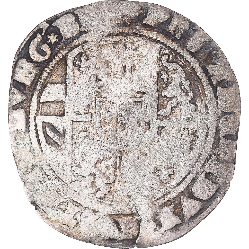Coin, Belgium, Philippe le Beau, Gros, 1493-1496, Antwerp, VF(20-25), Billon