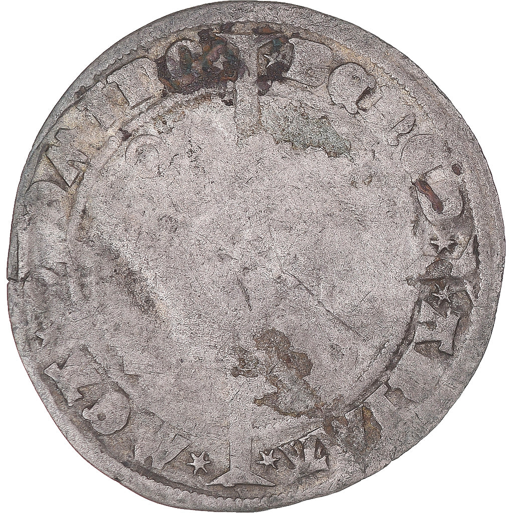Moneta, Belgia, Philippe le Beau, Gros, 1493-1496, Antwerp, VF(20-25), Bilon