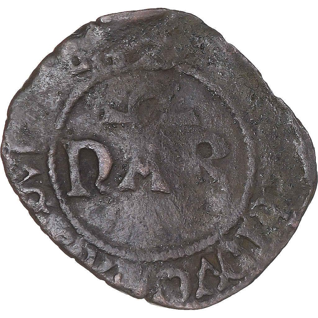 Coin, Belgium, Charles Quint?, Maille, 1513-1516, Namur, VF(20-25), Copper