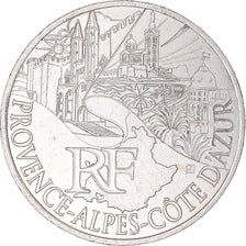 França, 10 Euro, 2011, Paris, Provence Alpes Côte d'Azur, MS(60-62), Prata