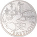 France, 10 Euro, 2011, Paris, Bretagne, MS(60-62), Silver