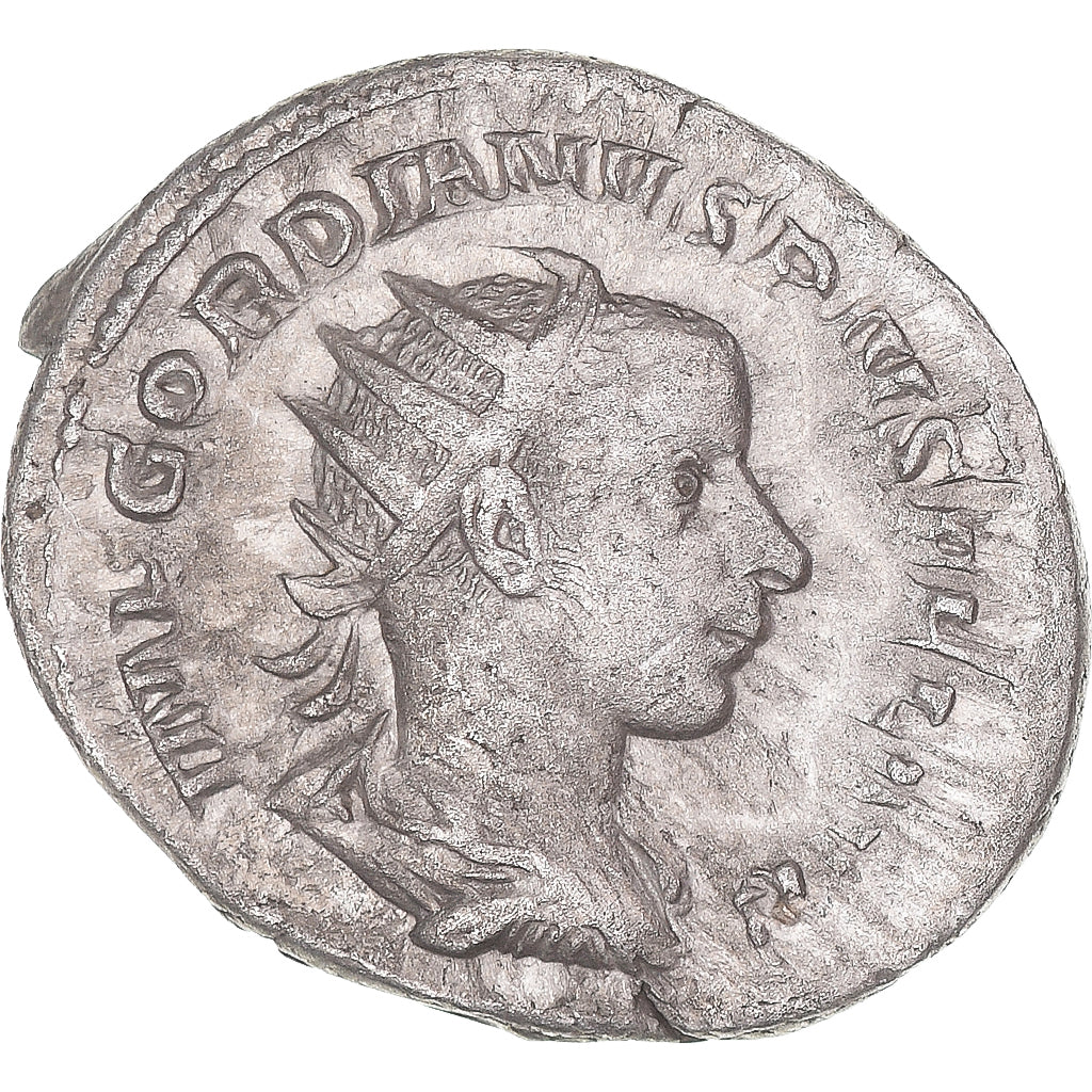 Moneda, Gordian III, Antoninianus, 241-243, Rome, BC+, Vellón, RIC:93