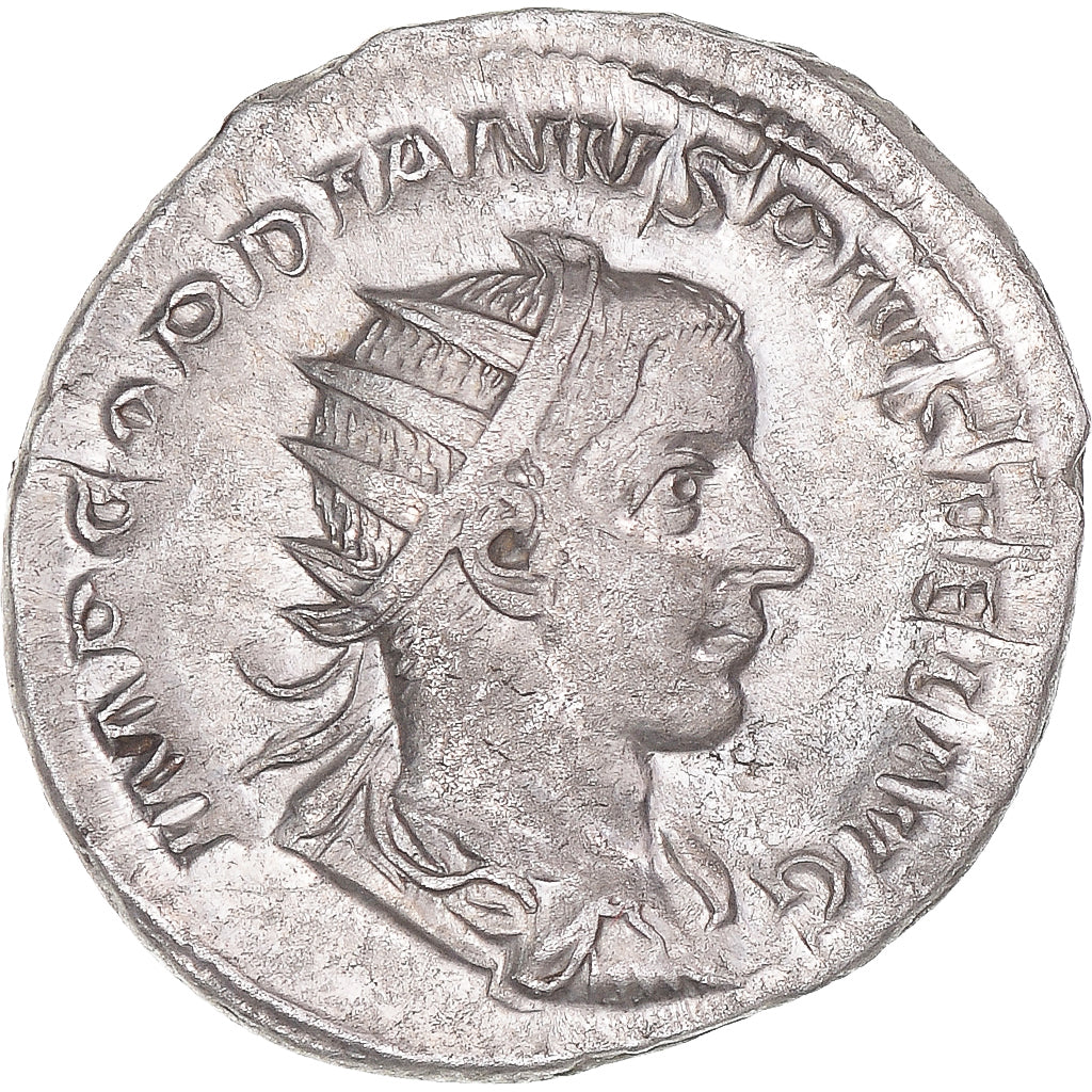 Moneda, Gordian III, Antoninianus, 241-243, Rome, MBC+, Vellón, RIC:89
