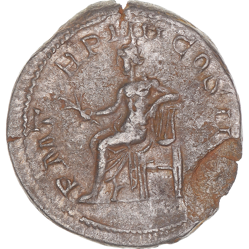 Moneda, Gordian III, Antoninianus, 241-243, Rome, BC+, Vellón, RIC:88