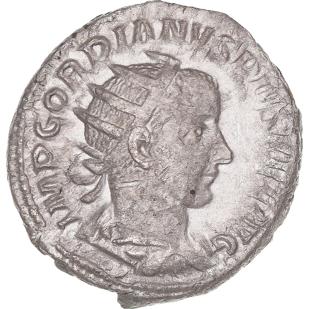 Moneda, Gordian III, Antoninianus, 241-243, Rome, MBC, Vellón, RIC:88