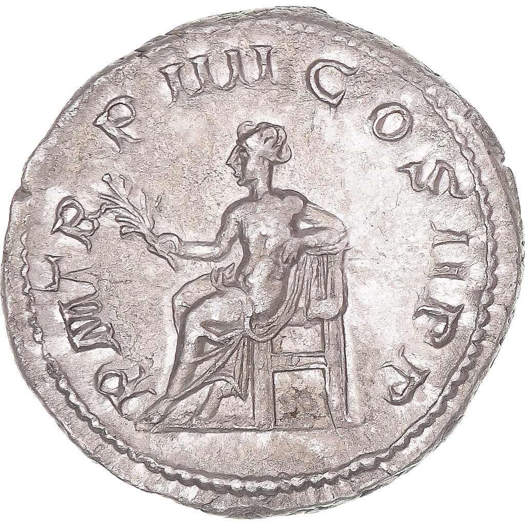 Coin, Gordian III, Antoninianus, 241-243, Rome, EF(40-45), Billon, RIC:88