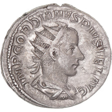 Coin, Gordian III, Antoninianus, 241-243, Rome, AU(50-53), Billon, RIC:88