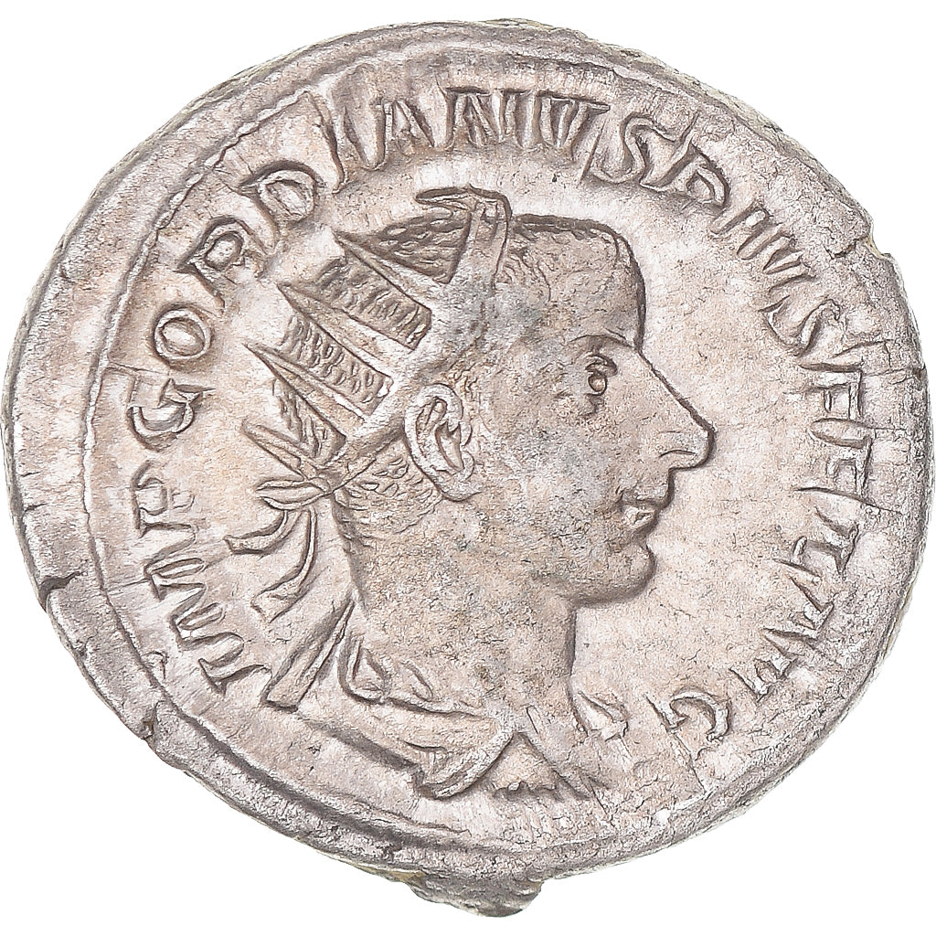 Moneda, Gordian III, Antoninianus, 241-243, Rome, MBC+, Vellón, RIC:92