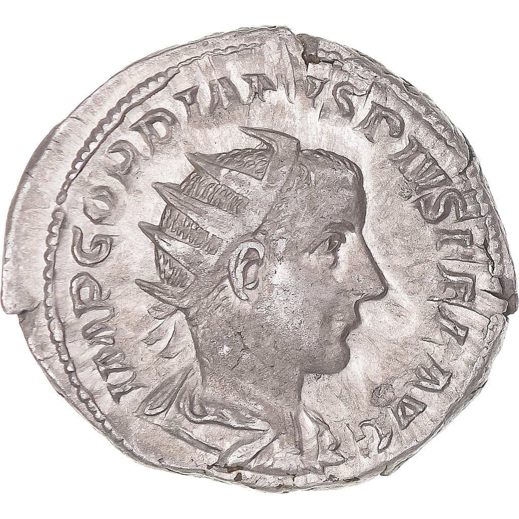 Coin, Gordian III, Antoninianus, 241-243, Rome, EF(40-45), Billon, RIC:92